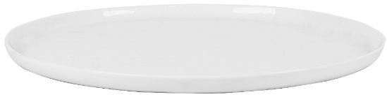 Piatto 'Boho white' - Bianco