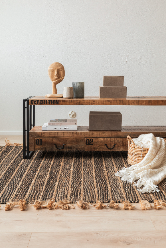 Tappeto 'Striped Sand' - Naturale 160x230