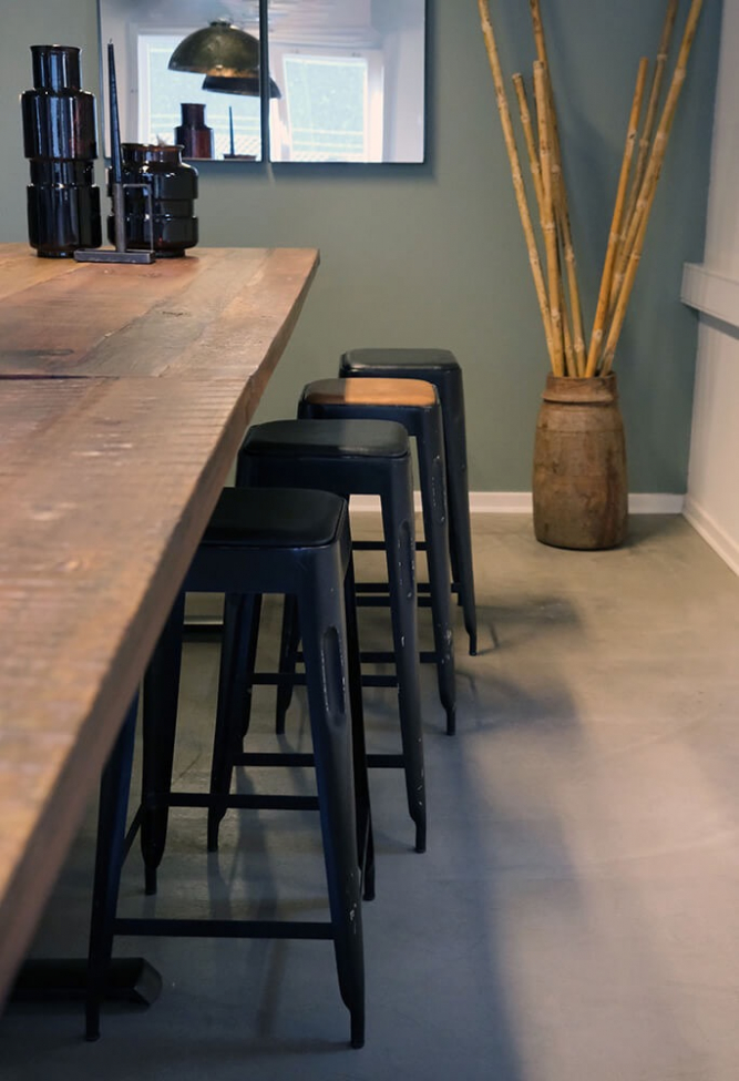 Sgabello 'Copenhagen' - Nero