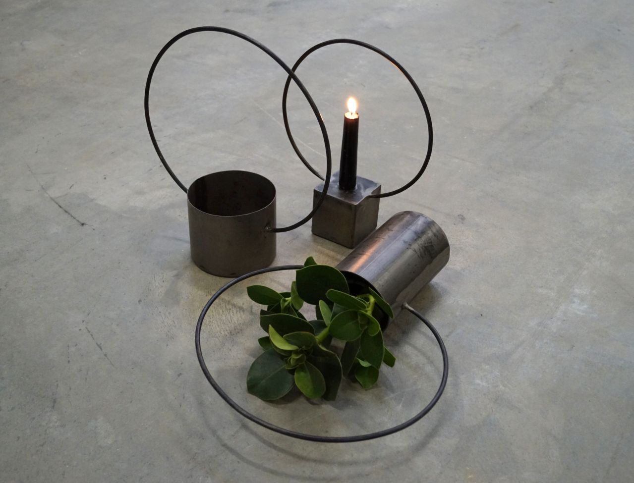 Candelabro rotondo 'Darren' - Vintage