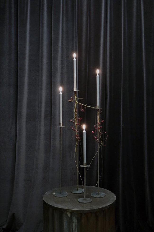 Candelabro 'Dean' S - Ferro