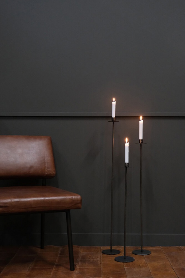 Candelabro 'Dean' M - Ferro