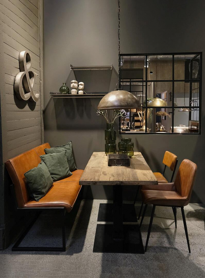 Divano 'Helen' - Marrone