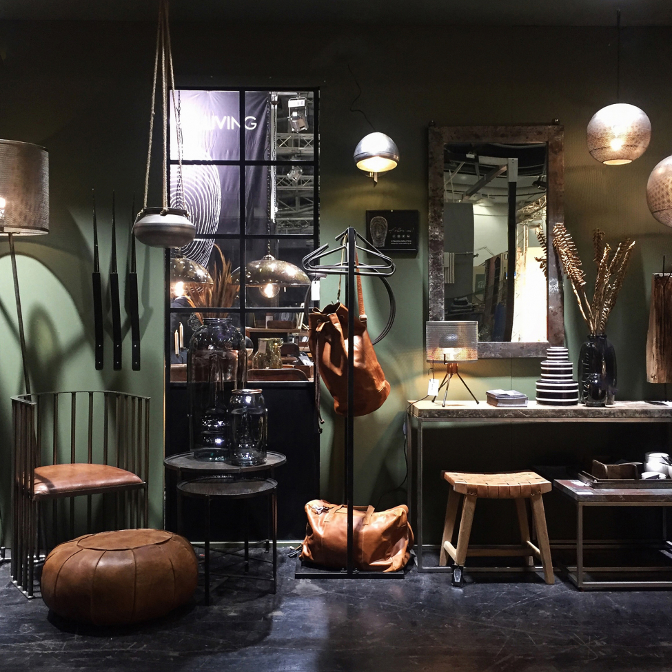 Puff Vintage - Pelle riciclata