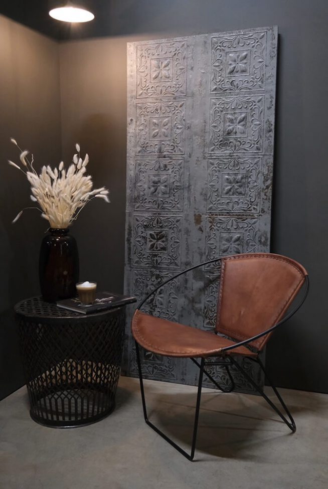 Poltrona 'Dalton' - Marrone