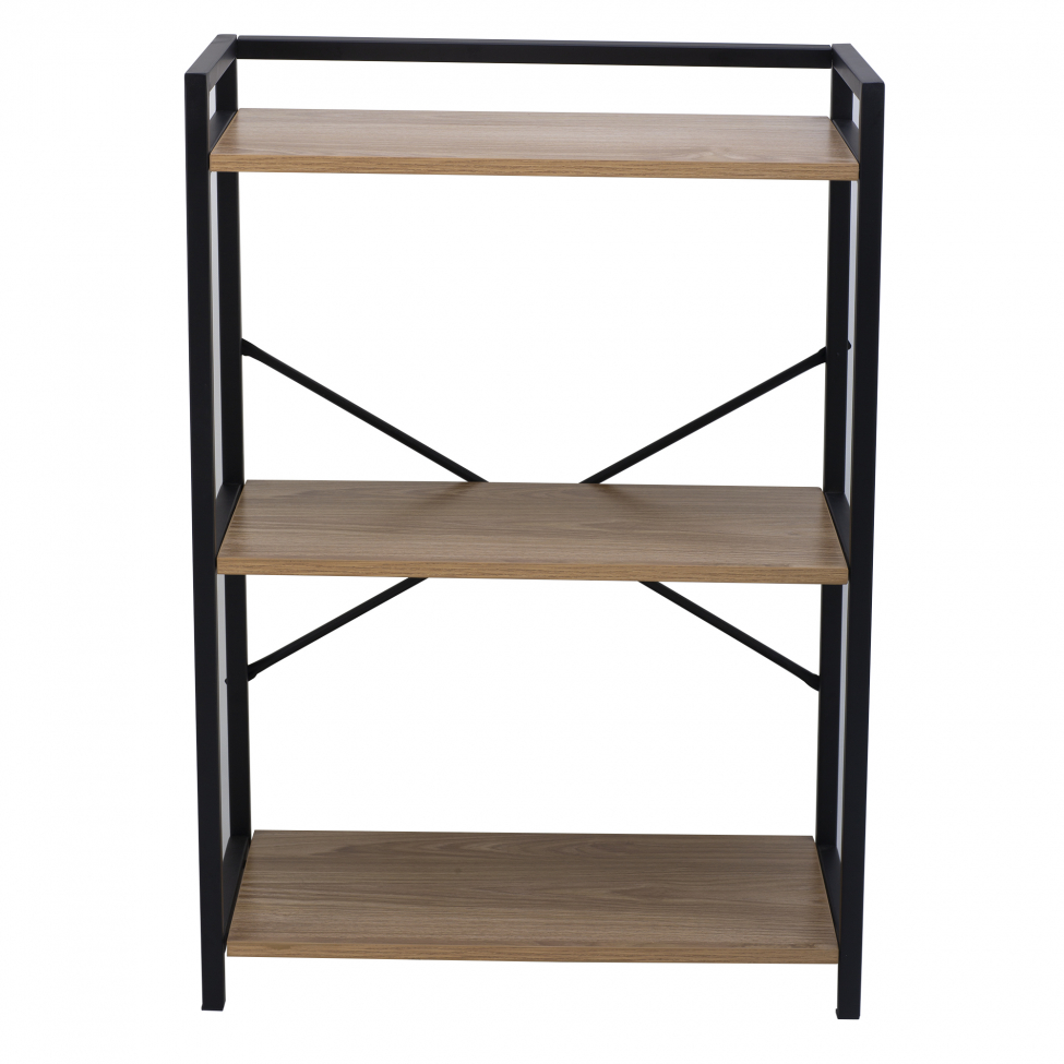 Mensola 'Tre' - Nero/Legno