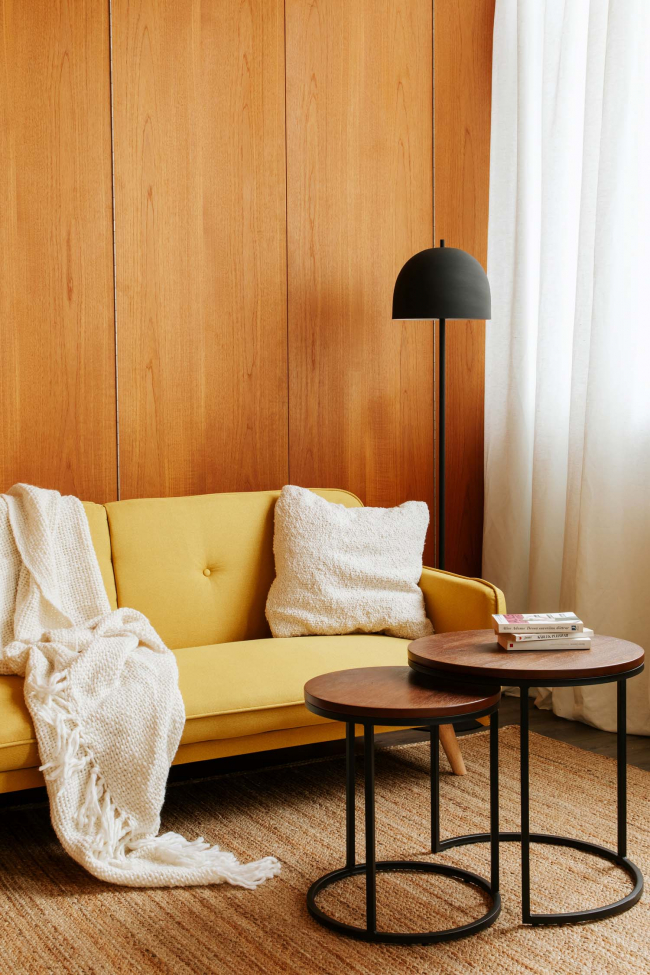 Divano letto 'Capo Verde' - Giallo