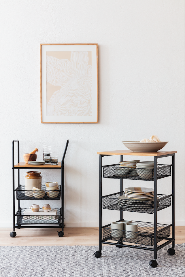 Tappeto 'Cozy Luxury' 90x200cm - Grigio/Bianco