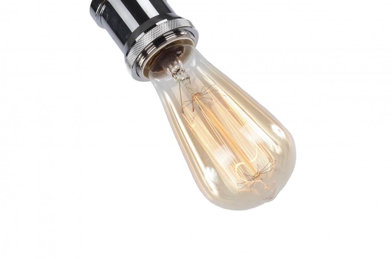 Lampada da soffitto 'Chrome' - Vetro/Metallo