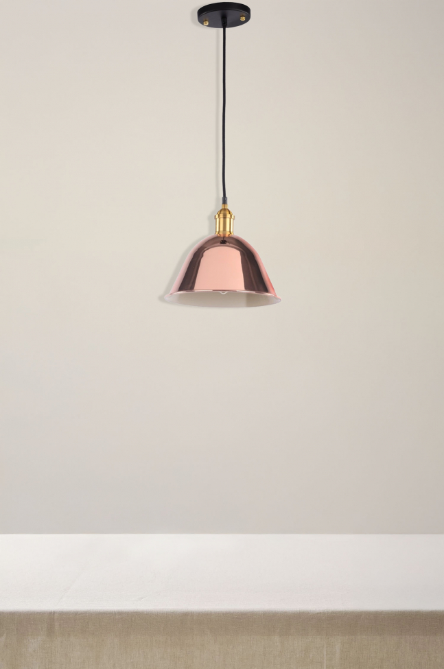 Lampada da soffitto 'Rose' - Oro rosa