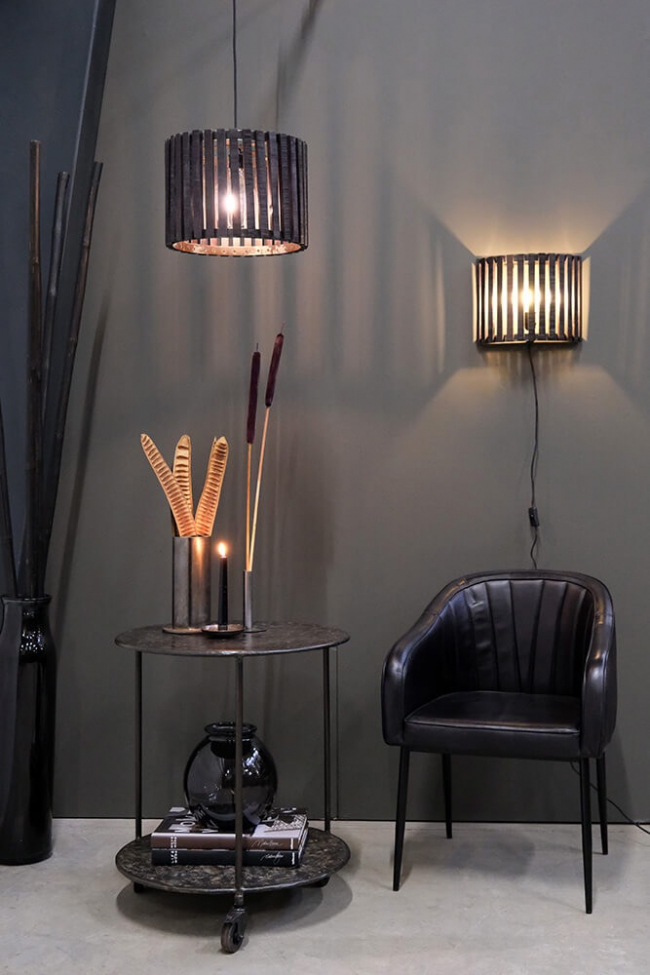 Tavolino 'Monaco' Rotondo 60cm - Platino