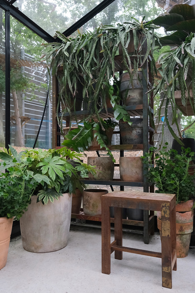 Sgabello 'Umut' - Legno riciclato