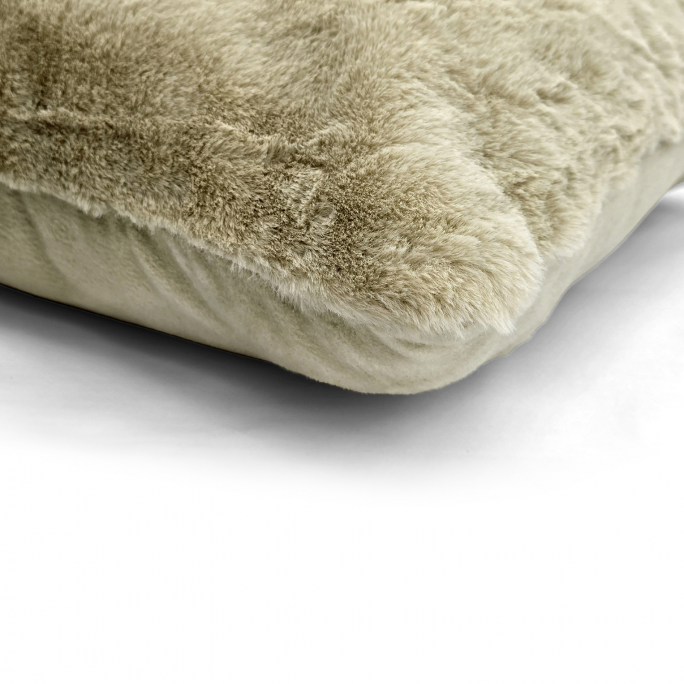 Fodera per cuscino 'Aranga Super Soft' 45x45cm - Verde chiaro