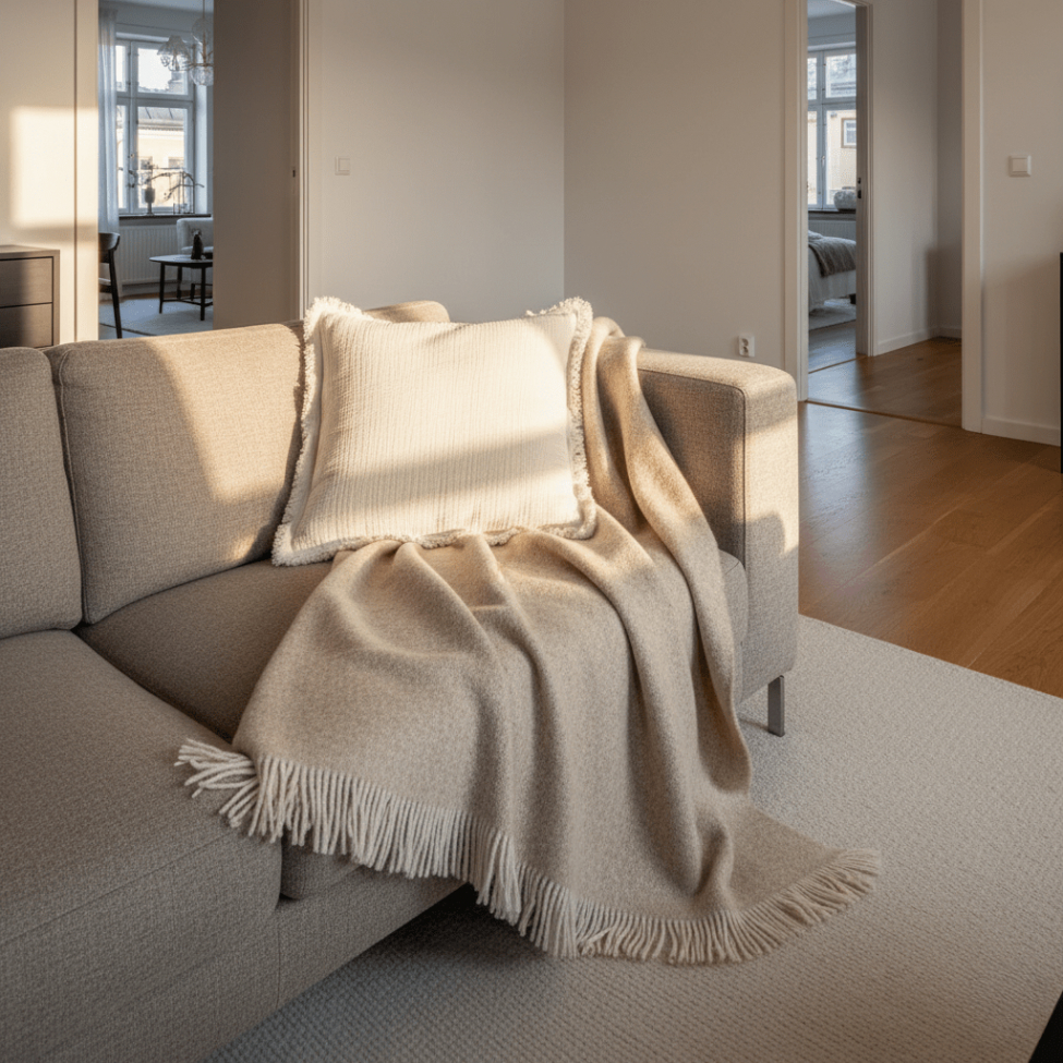 Fodera per cuscino 'Dorena' 45x45cm - Grigio