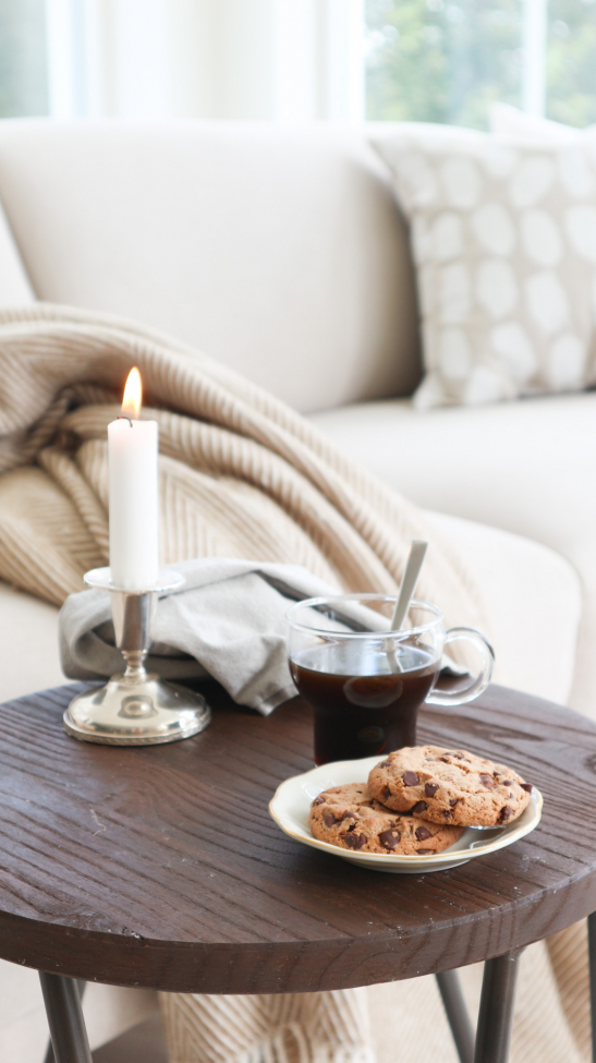 Panca 'Rustic' 45cm - Legno/Acciaio