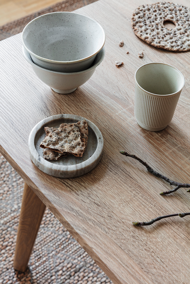 Gruppo pranzo 'Nordisk Elsa' - 1 Tavolo & 6 Sedie