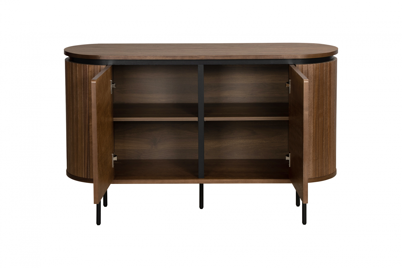 Sideboard 'Kärra' - Noce/Nero